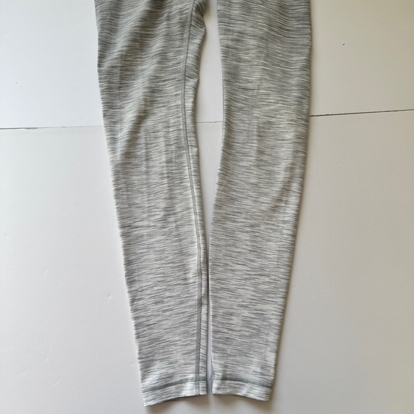 Lululemon Wunder Under Leggings Hi-Rise Tight Ombre Melange Space Dye White Sz 6 - Picture 9 of 13